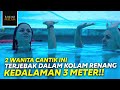 KAKAK BERADIK TERJEBAK DI KOLAM RENANG YANG TERTUTUP - Alur Film 12 Feet Deep (2017)