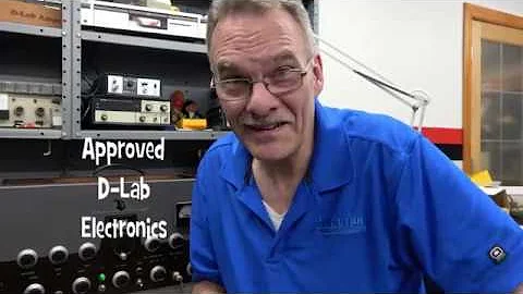 How to add D-Lab approved audio to Johnson Viking II AM Tube transmitters