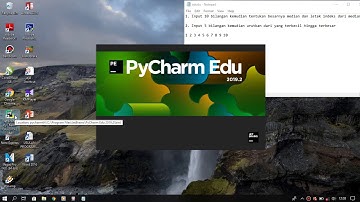 Mencari median dan mengurutkan bilangan | Bahasa Pemrograman Python & Flowchart