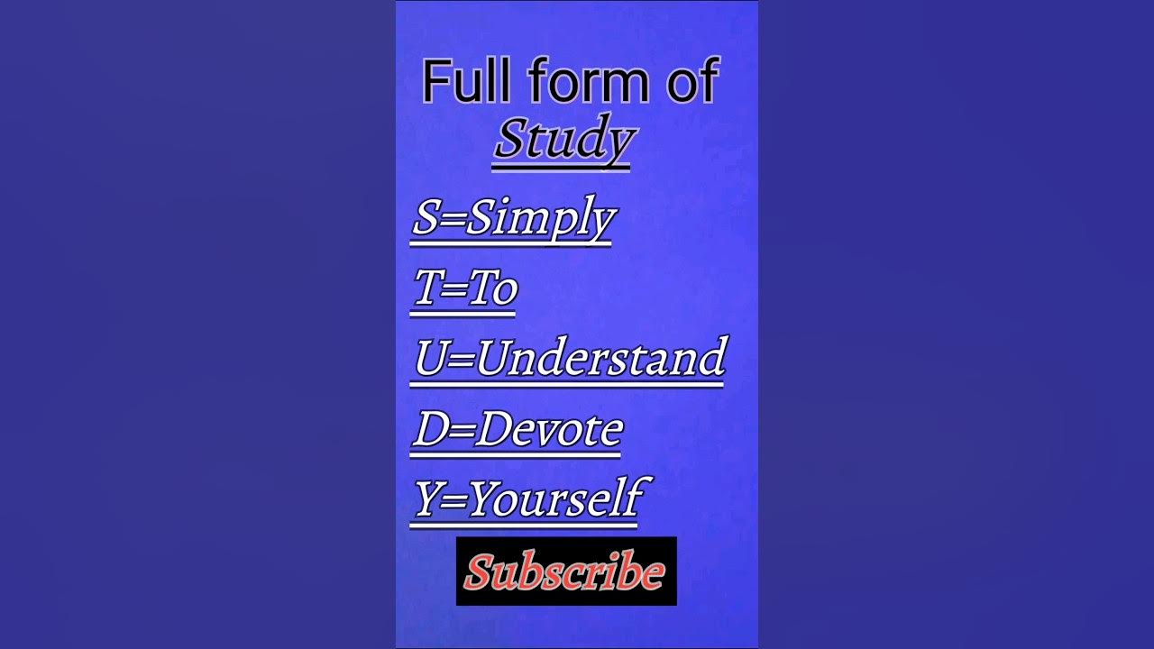 full-form-of-study-viral-maths-trending-shortsfeed-ytshorts