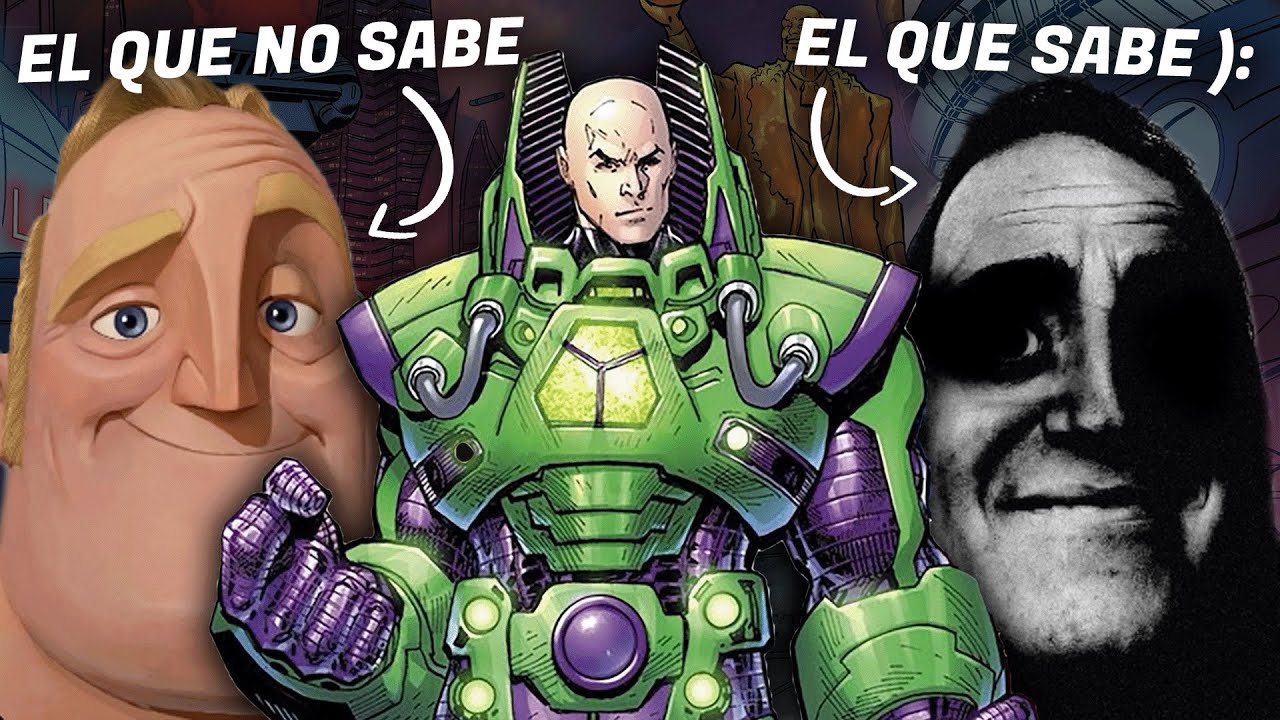 LA TRÁGICA HISTORIA detrás del Traje de Batalla de LEX LUTHOR 😢