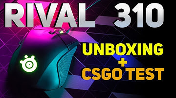 Steelseries Rival 310 Unboxing + CSGO Test