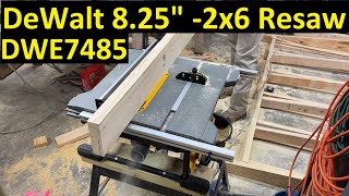 DeWalt Table Saw  Full Depth Cut