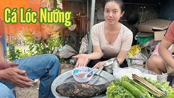 Cô Gái Quê ✅ Nướng Cá Lóc Cuốn Bánh Tráng Món Đơn Giản nhưng lại Ngon