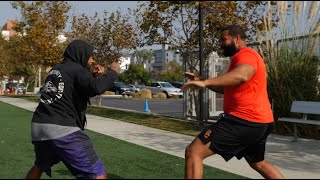 Working Out W/ 600 & Desean Jackson