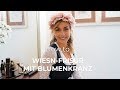 OKTOBERFEST FRISUR MIT BLUMENKRANZ - Tutorial