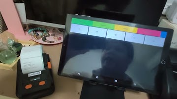 Milk Tea / Cafe Business POS Quick Demo And Setup With Label Printer