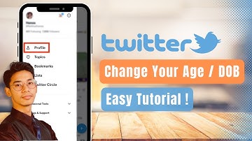 How to Change Age on Twitter !