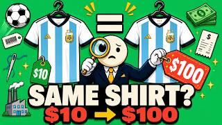 Why Are World Cup Jerseys So Expensive ($10 → $180)