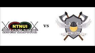 Oslo Open 2016 - finale - NTNUI Rumpeldunk vs OSI Vikings