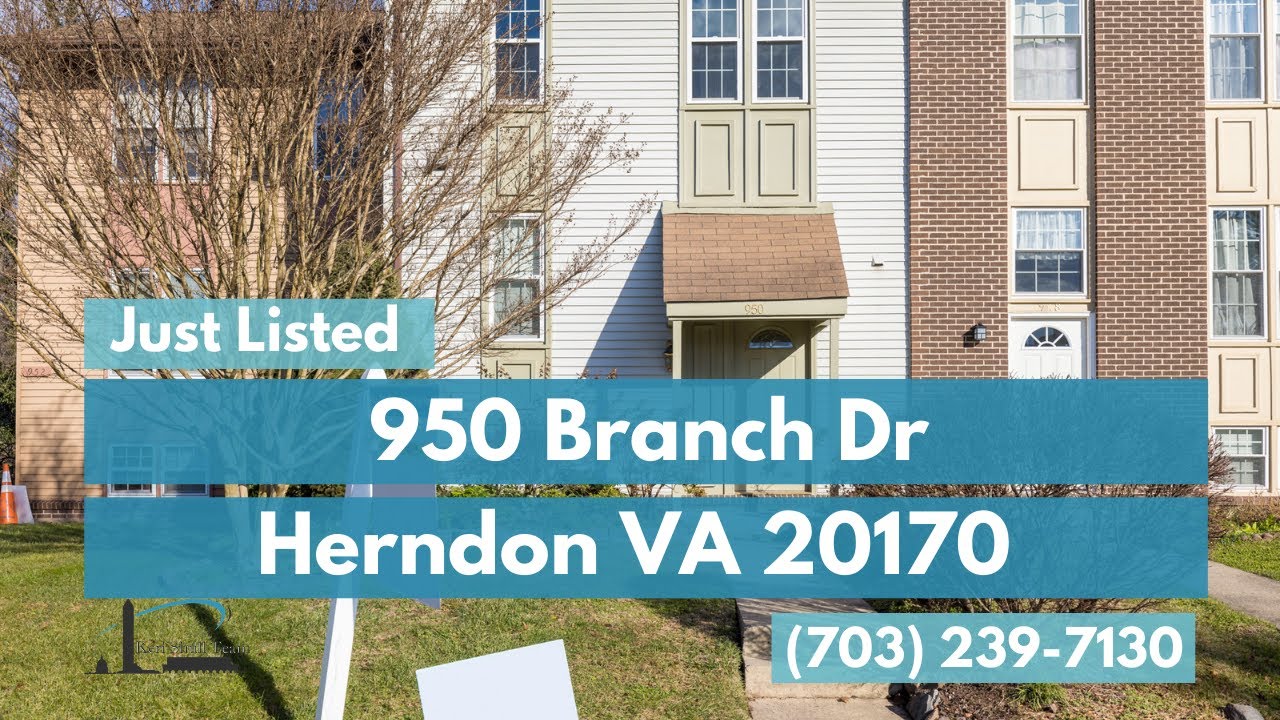 950 Branch Dr Home For Sale Herndon VA 20170 YouTube