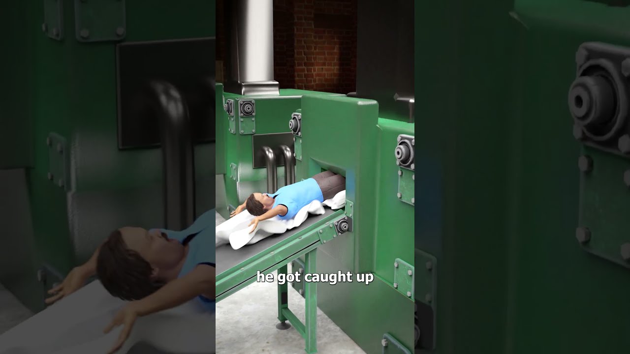 Man Trapped In Industrial Dryer 