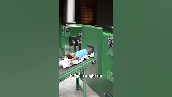 Man Trapped In Industrial Dryer 😱