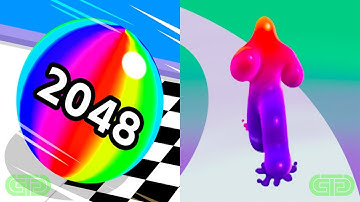 Ball Run 2048 Vs Blob Runner 3D Android iOS Mobile Gameplay Walkthrough 873126