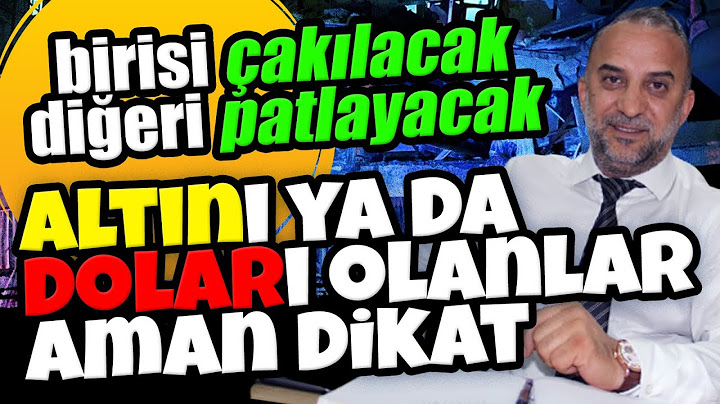 Birisi çakılacak diğeri patlayacak! ALTINI YA DA DOLARI OLANLAR DİKKAT! Hasan Mete & Emrah İriç