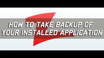 How to take Backup of your installed application in Android
