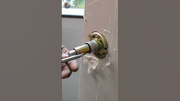 Round lock fitting #lock #shorts #kkfurniture #carpenter  #woodworking