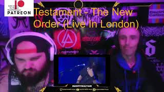 Testament - The New Order | The old school vibes are strong with this one! {Reaction}