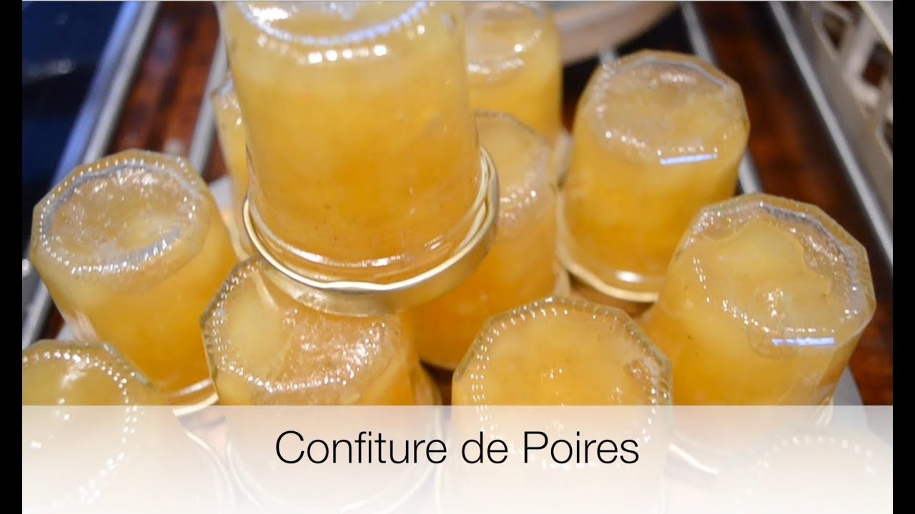 Confiture de Poires YouTube