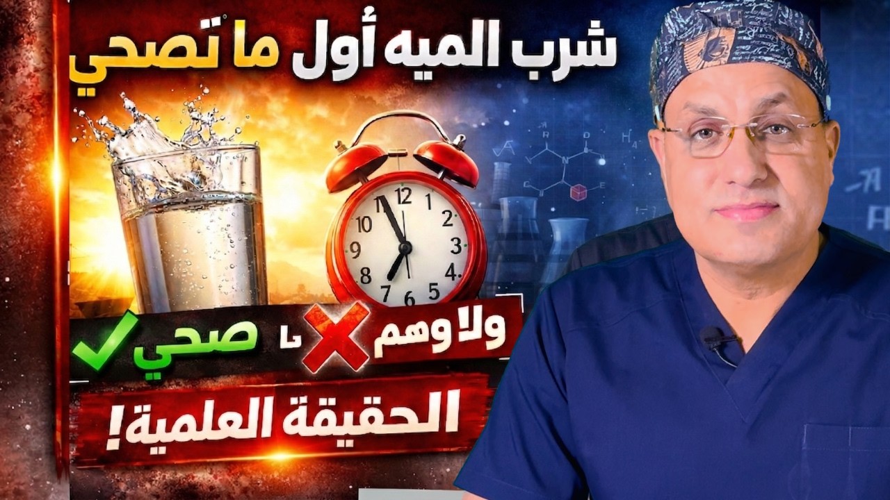 الحقيقة الصادمة عن شرب الماء على الريق هل هي عادة صحية أم مجرد خرافة؟ ?