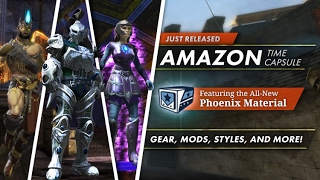 DCUO AMAZING AMAZON TIME CAPSULE OPENING!!! BEST BELT STYLE EVER!!!