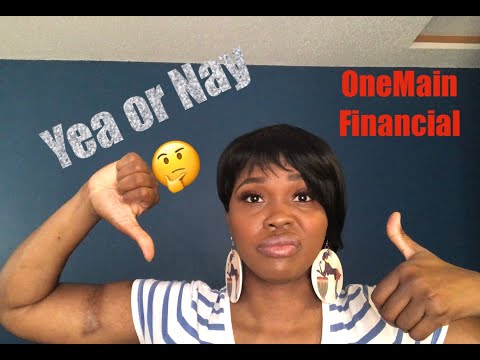 When Your Credit Not On Point & You Need Money | My OneMain Financial Loan Experience