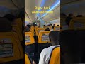 Ryanair flight back from Belgium after Tournament win #derbycounty