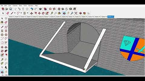 draw bridge sketchup tutorial