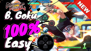 D🅱FZ ➤B. Goku  Mid-Screen TOD solo combo EASY 100% Season 4!!! Tutorial【 Dragon Ball FighterZ】