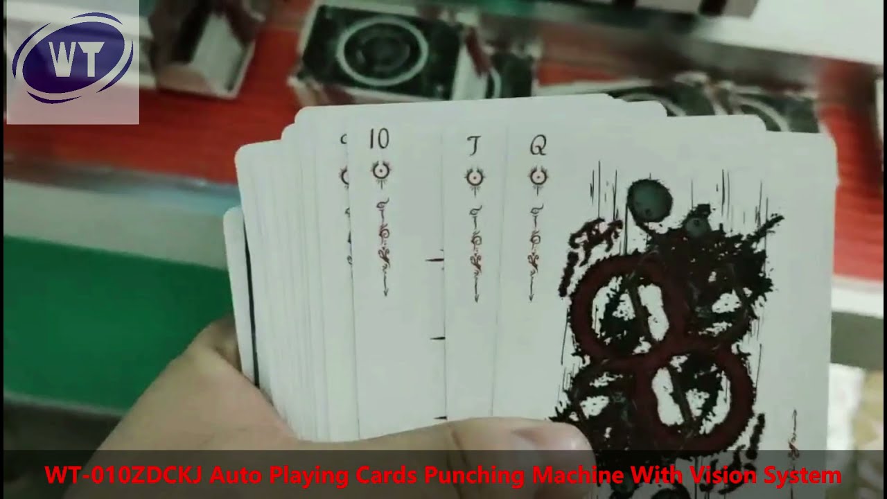 Cardistry Playing Cards Punching And Cutting Machine Game Poker Cards Die Cutting Machine Cardistry