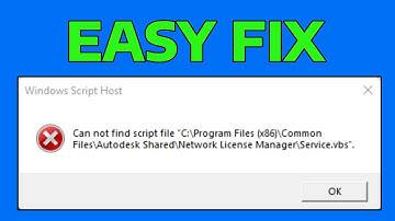 How To Fix Cannot Find Script File in Windows
