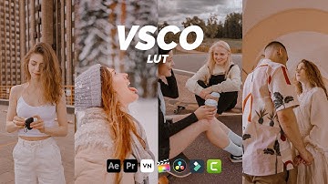 VSCO video color grading | vsco filters | vsco LUT | Girl vsco filters download | VSCO MOD