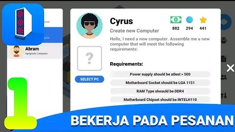 PC Creator Building Simulator - Gameplay Walkthrough Part 1 (Android,IOS)