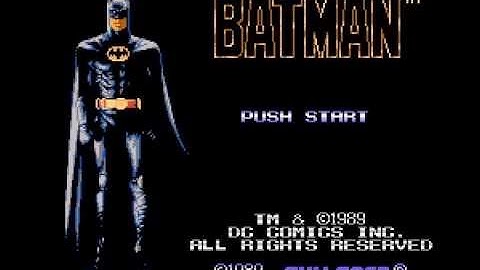 Batman: The Video Game - NES [INTRO + ENDING]