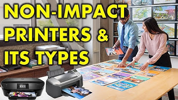 Non Impact Printer & its Types | 1st Year Computer Science in Urdu/Hindi | Chapter 1 Lecture 18