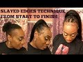 Instant Slayed Edges From Start to Finish
