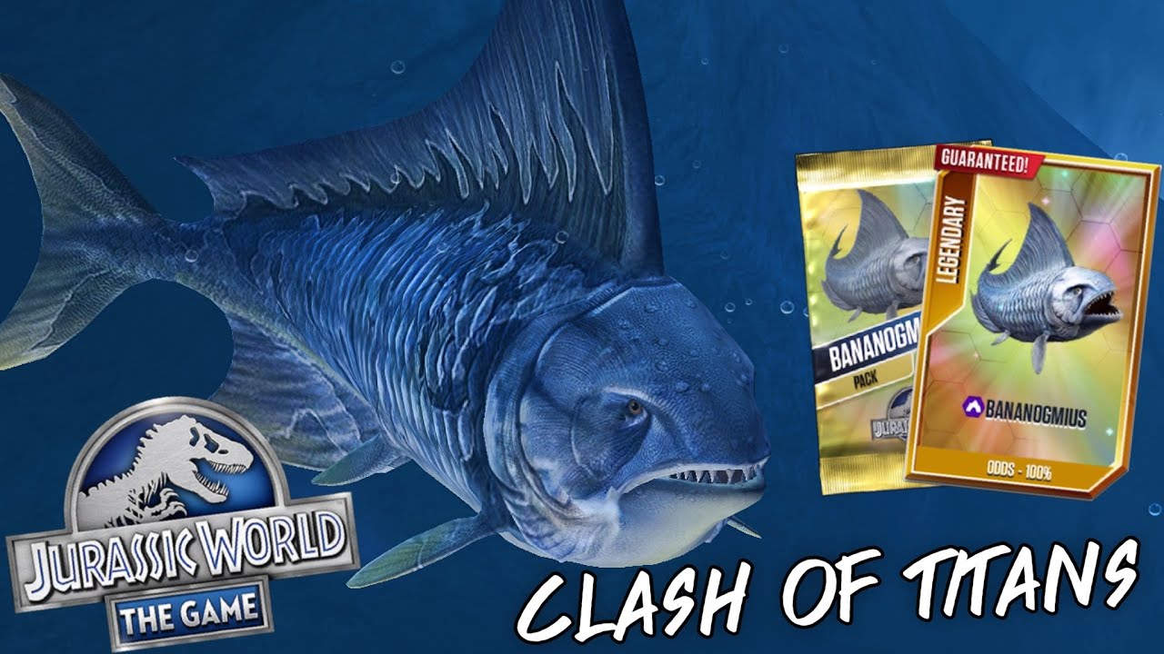 Jurassic World: The Game EP265 UNLOCKED BANANOGMIUS - YouTube