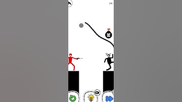 Save Stickman: Brain Draw Line #animation #shorts