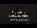 2. Սթրեսի կառավարում. Պրակտիկ հոգեբանություն | Անուշ Ալեքսանյան