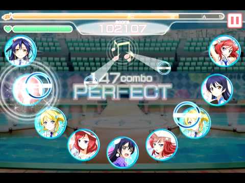 【キャプチャ、ライブOFF】KLab ラブライブ!スクールアイドルフェスティバル〔日替わり〕soldier game NORMAL