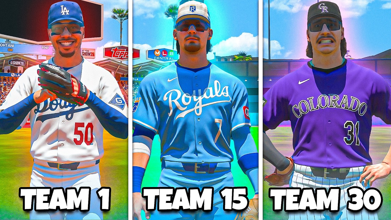 I Won With All 30 MLB Team in ONE VIDEO