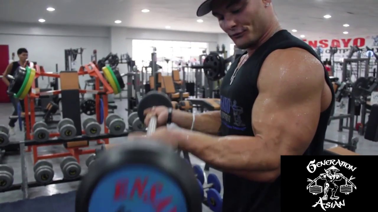 Jeremy Buendia Arm Workout Mr Olympia - YouTube
