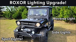 Mahindra Roxor Light Install!