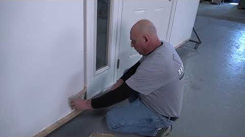 Entry Door with Sidelite Installation