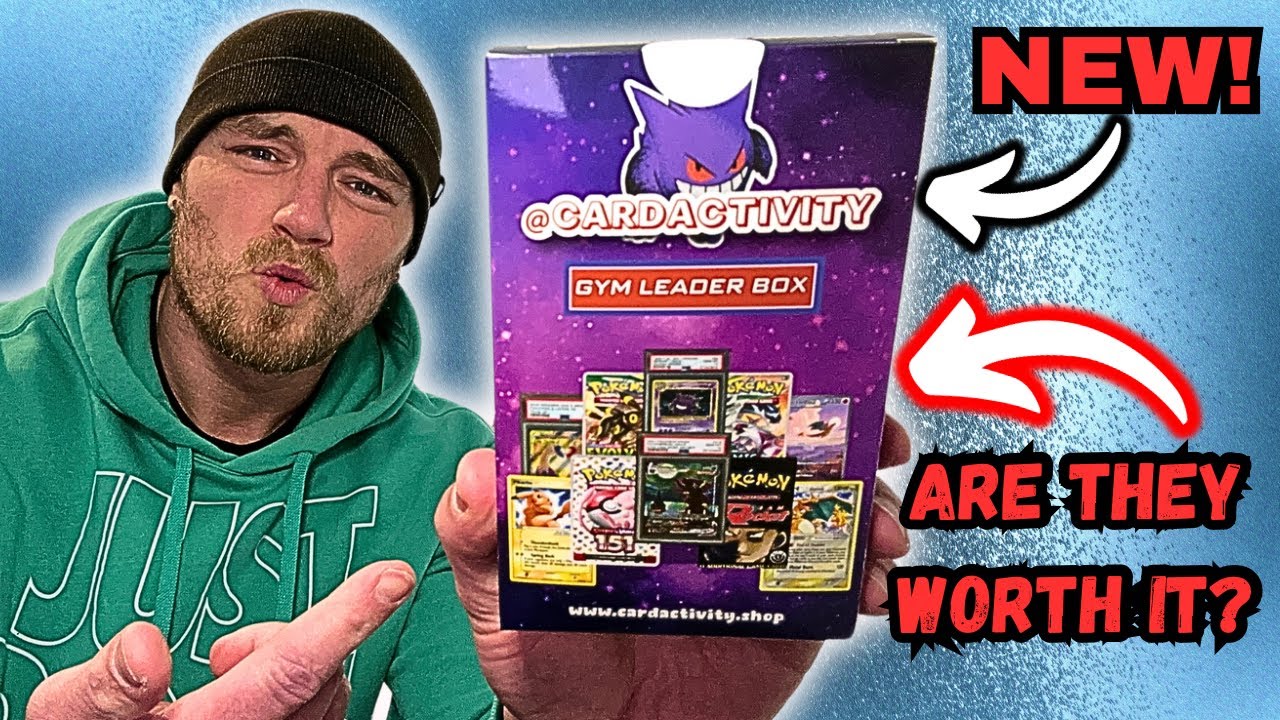 Is The NEW Card Activity  Gym Leader  Pokemon Mystery Box Worth It?