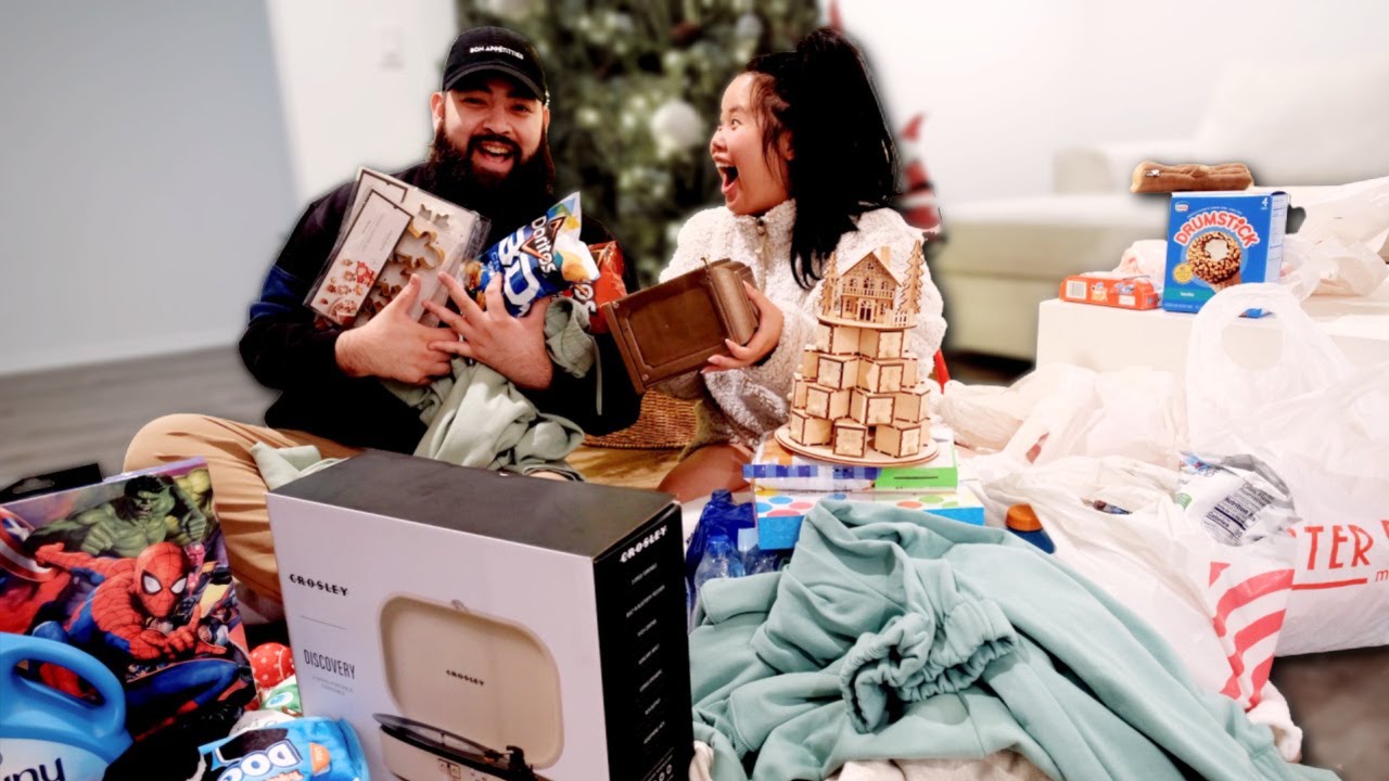 SURPRISING my HUSBAND for CHRISTMAS!!! *he freaked out* VLOGMAS