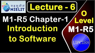 O Level M1 R5 Chapter 1 | Introduction to Software | System and Application Software | Lecture 6 screenshot 3