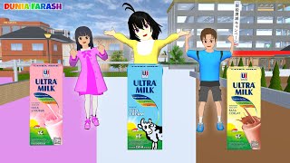 Banjir Susu Ultra Di Kota Sakura, Yuta Dan Mio Senang Full Movie || Sakura School