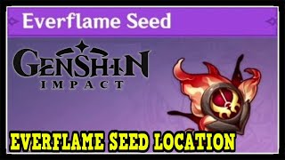 Genshin Impact Everflame Seed Location (Character Level Up Material to Ascend)