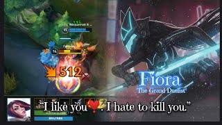 Fiora Godmode… Until Sett Showed Up 💔🤭sett vs Fiora🔥😈| wild rift